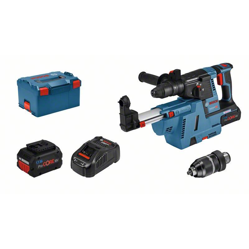 GBH 18V-26 F   GDE 18V-16 LB, 2x5.5PrC, 1880CV