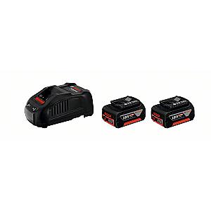 GBA 2x5.0Ah 18V, GAL 1880CV