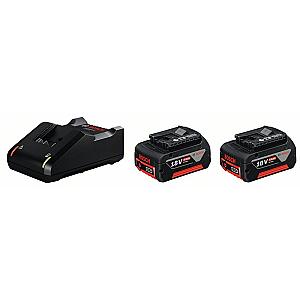 GBA 2x4.0Ah 18V, GAL 18V-40