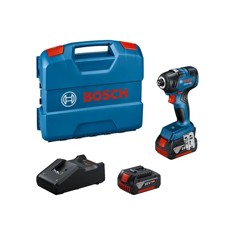 GDR 18V-200 2x4.0Ah, GAL 18V-40, L-Case