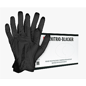 RNITRIO-BLACKER nitrila cimdi 100 gab.