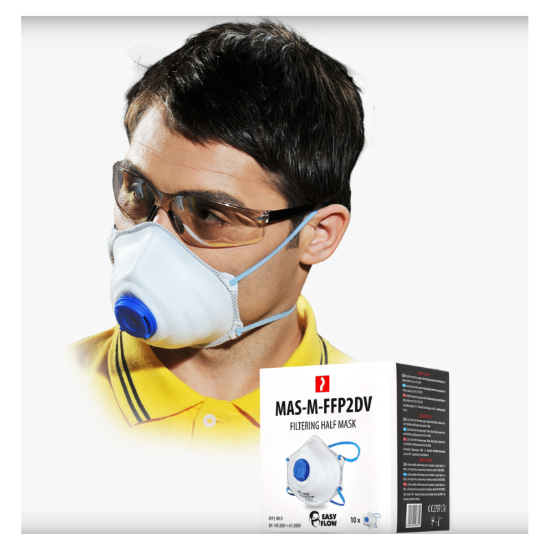 Respirators ar vārstu FFP2 REISS