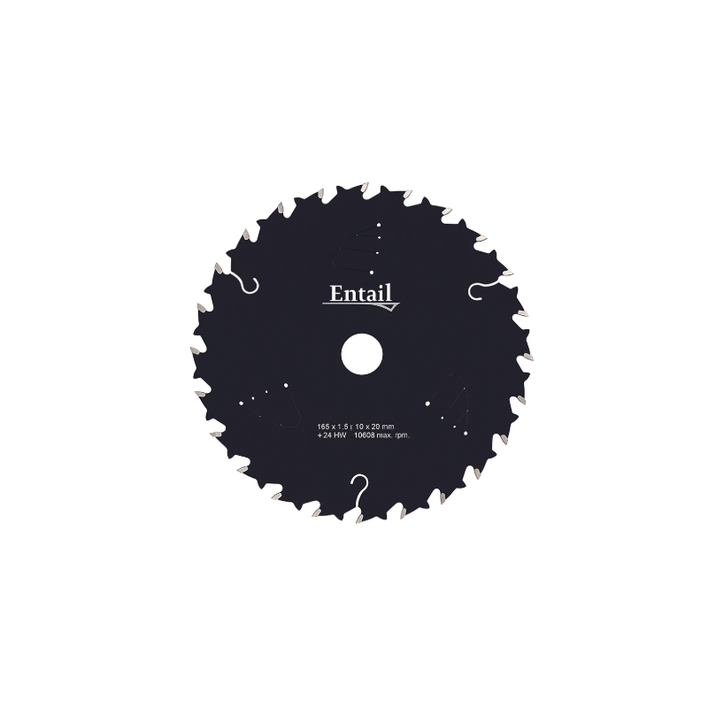 Cirkulārā zāģa disks kokam 165x1.5/1.0x24T