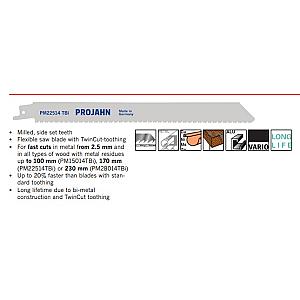 Zobenzāģa asmeņi koks/koks ar naglām/metāls 225 x 19 x 0.9 5 gab..