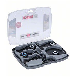 Multifunkcionālā zāģa asmeņu 5-daļīgs Starlock izlases zāģēšanas komplekts