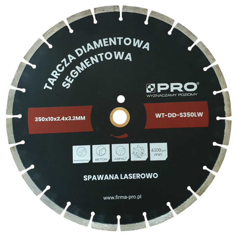 Dimanta griezējdisks 400x25.4 PRO Universāls