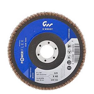 Lapiņdiski slīpēšanai 125x22.23 #40 Ceramic TGH29 KOLN