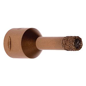 Dimanta sausās urbšanas uzgalis, m14 kāts, ø 25 mm