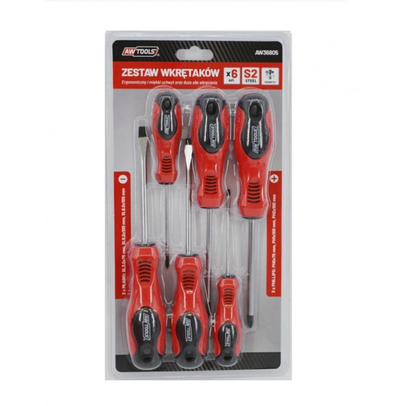 Skrūvgrieži 6gab AWTOOLS