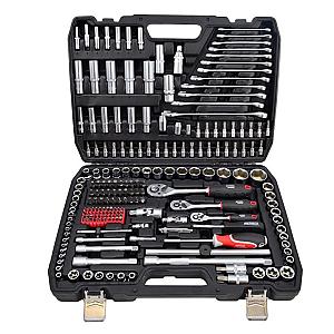 Instrumentu kompl. 216el  1/2"/3/8"/1/4"  BLACK LINE AW tool