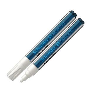 Permanentais marķieris Schneider Paint Maxx 270, 1-3mm, konisks, balts